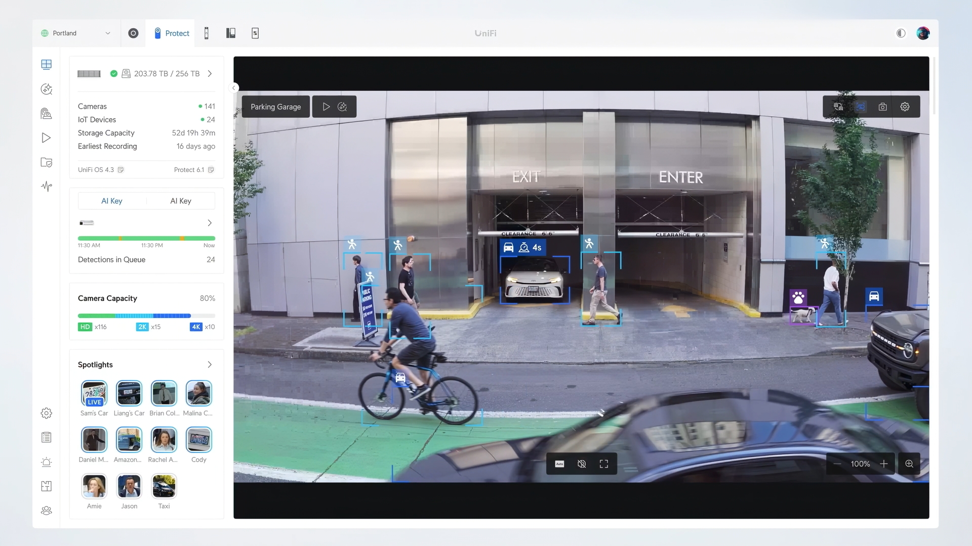 UniFi Protect Camera Feed